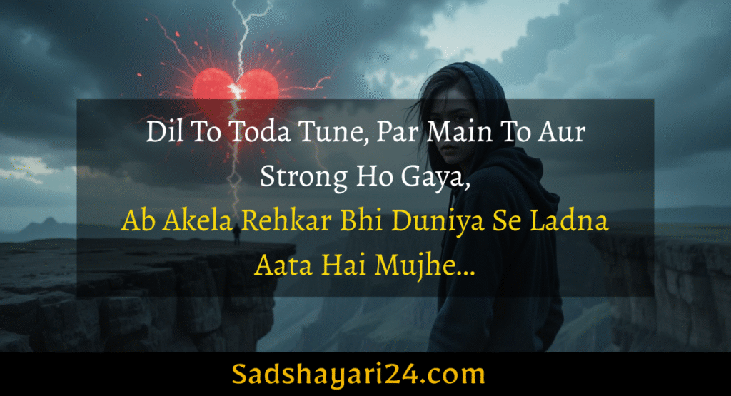 Sad Shayari in Hindi for Life