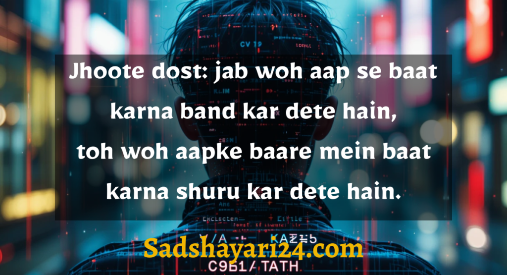 Shayari on Bewafa Dost