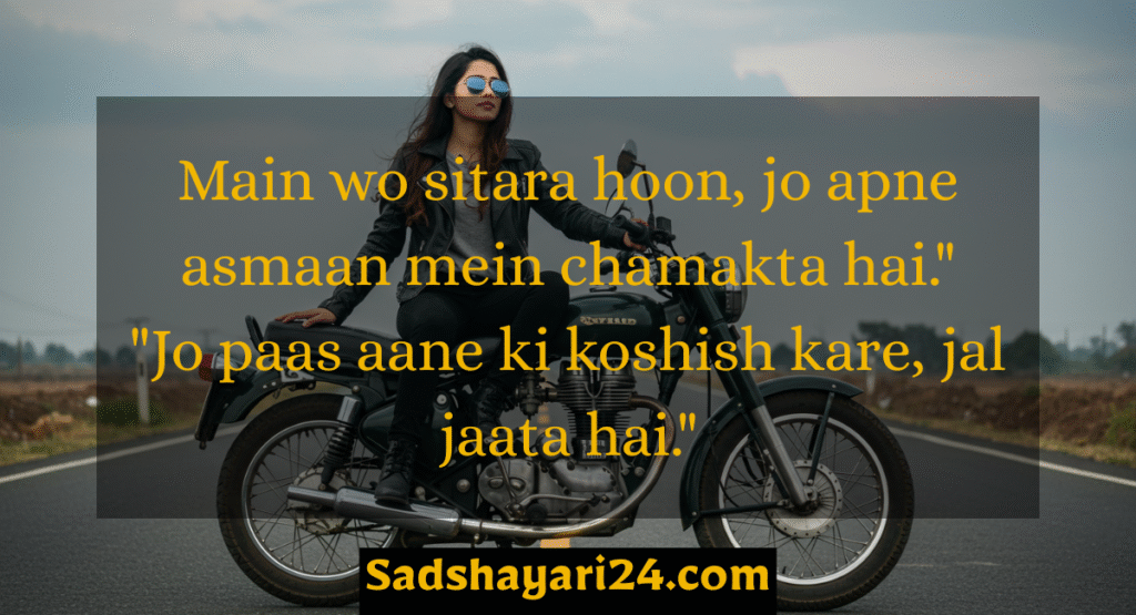 Attitude Shayari In English For Girl