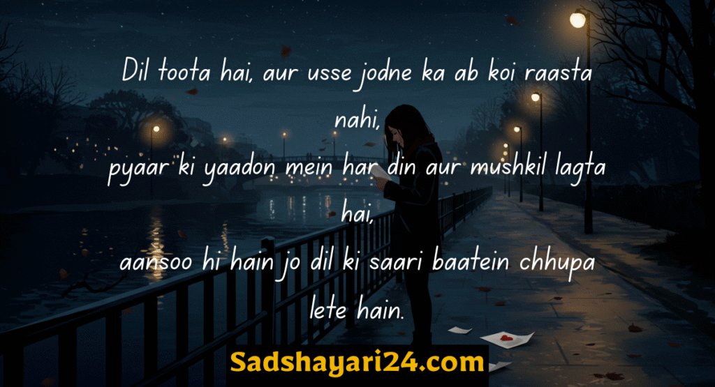 Emotional Sad Shayari for GF