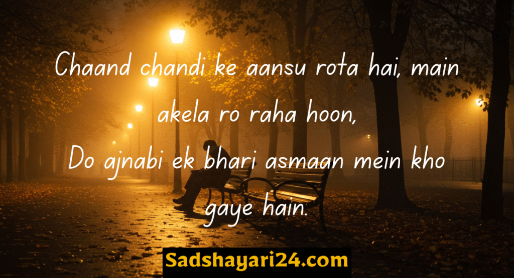 Feeling Alone Sad Shayari in English