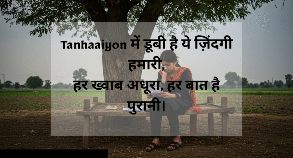 Zindagi Life Emotional Sad Shayari Hindi