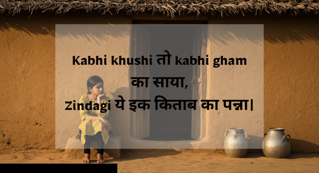 Gulzar Style Zindagi Shayari – Deep & Meaningful