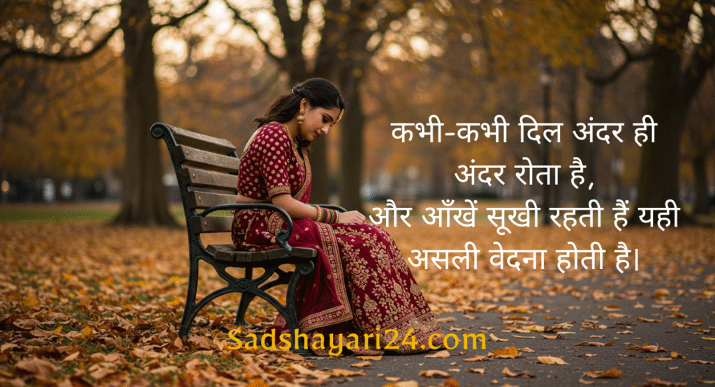 Sad Girl Quotes About Life in Hindi for Instagram