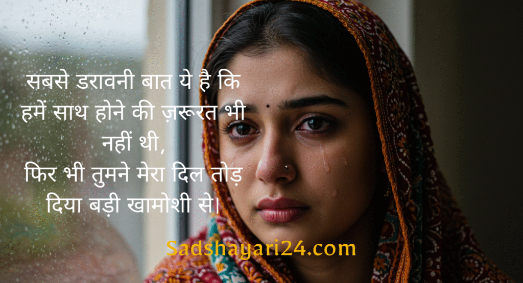 Sad Girl Quotes About Life in Hindi for Instagram