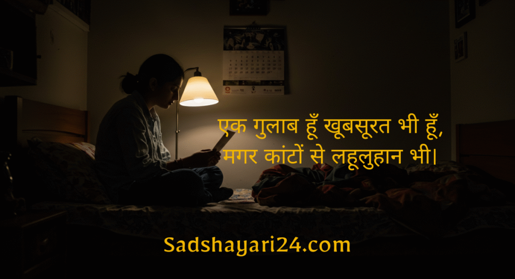Sad Girl Quotes About Life in Hindi for Instagram