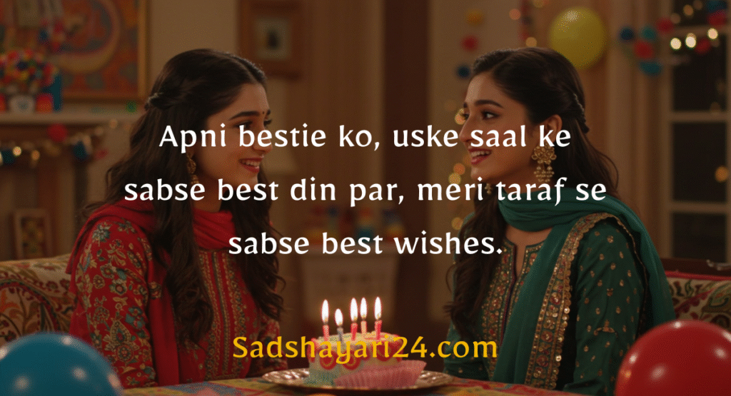 Best Friend Birthday Quotes in Hindi English
