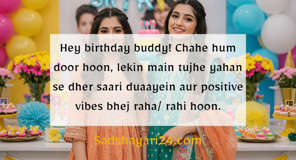 Best Friend Birthday Quotes in Hindi English