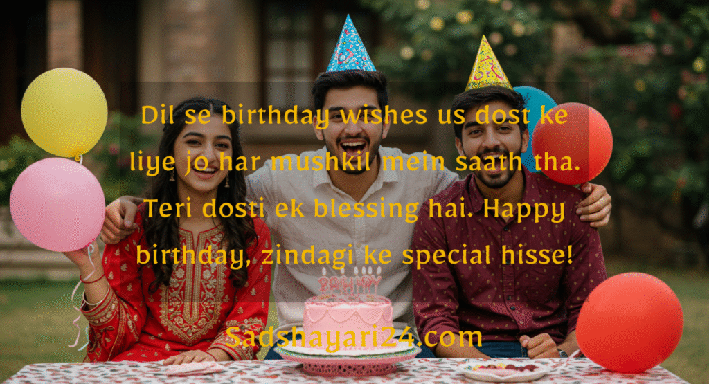 Best Friend Birthday Quotes in Hindi English