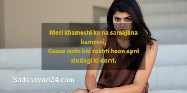 Female Attitude Shayari