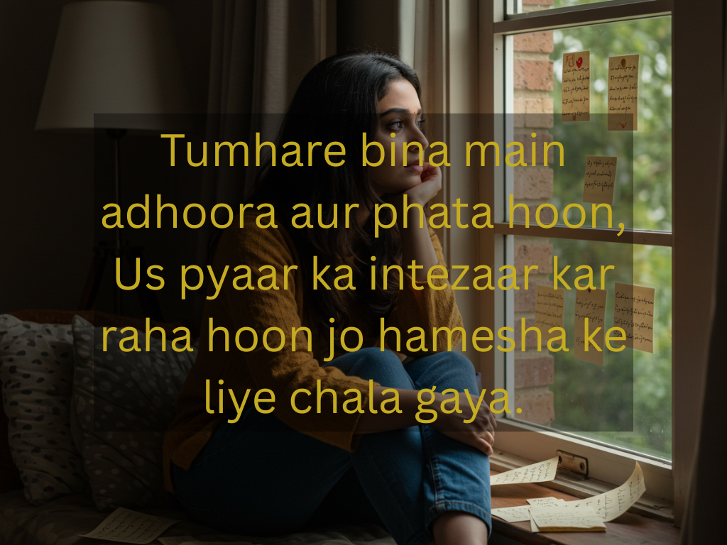Heart touching Sad Shayari in Hindi for Girlfriend
