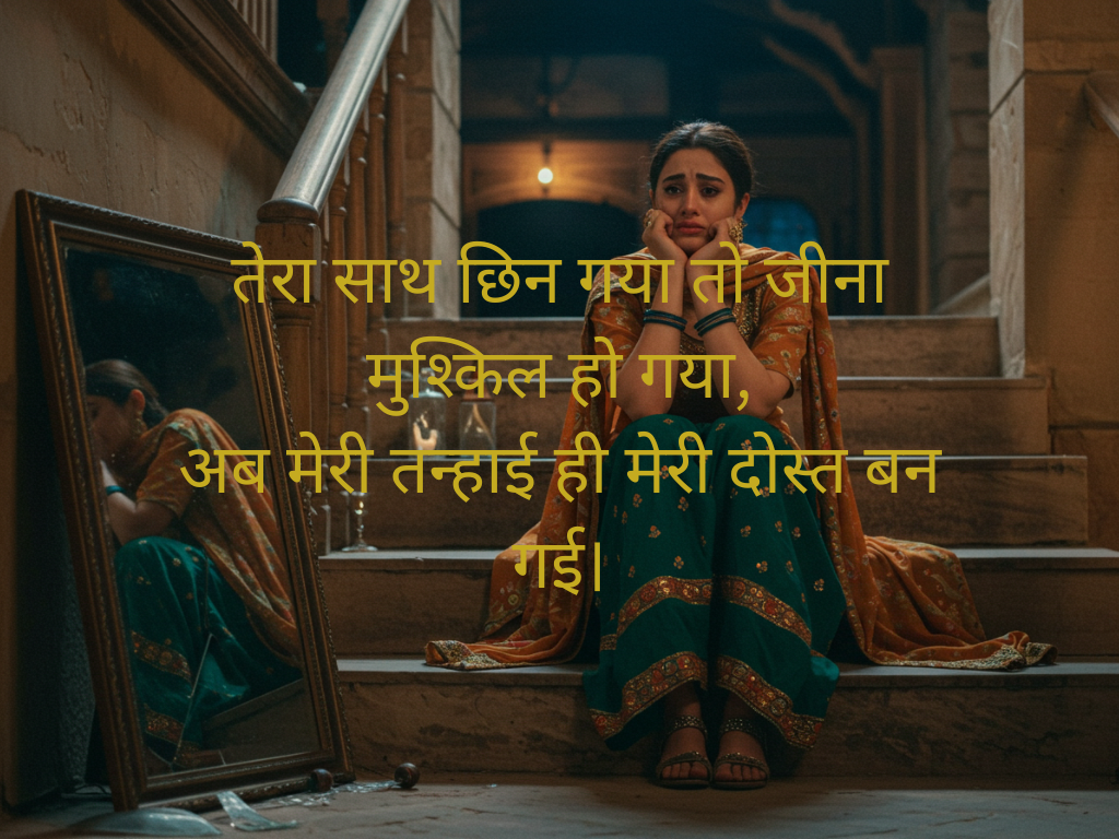 Very Sad Shayari in Hindi for Girlfriend