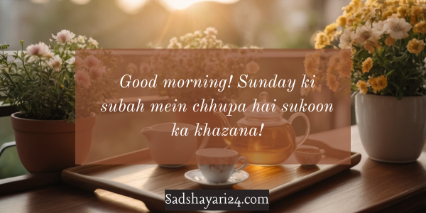 Good Morning Wishes in Hindi