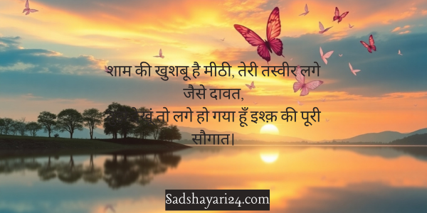 Good Evening Shayari in Hindi