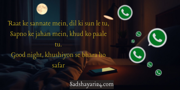 Good Night Hindi Shayari