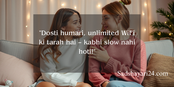 Heart Touching Friendship Shayari in English for Her