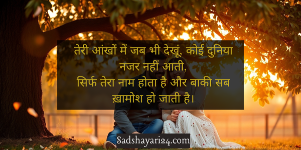 Romantic Shayari for GF in Hindi