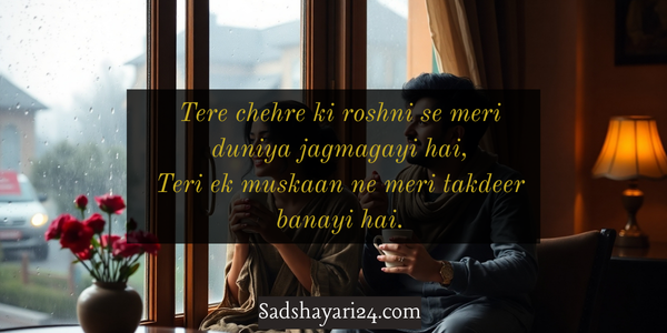 Romantic Shayari for GF in Hindi