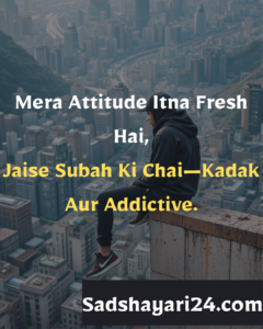 Attitude Shayari for Instagram Story