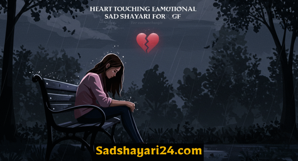 Emotional Sad Shayari for GF