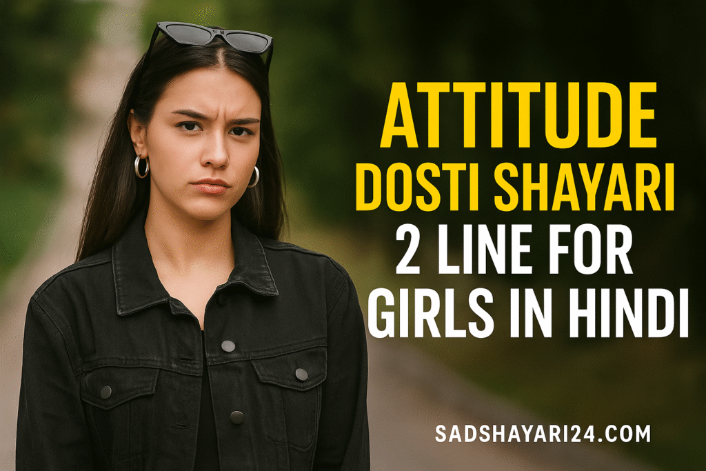 Dosti Shayari 2 Line