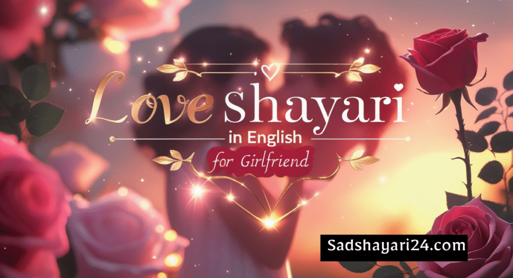 Love Shayari in English for Girlfriend in Hindi