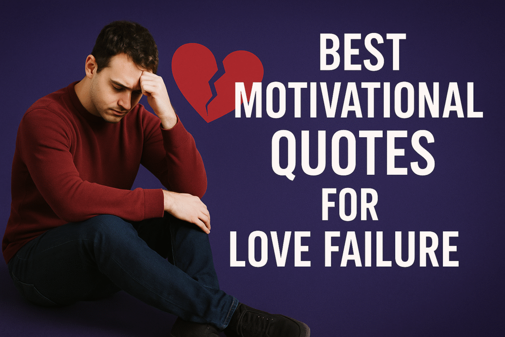 Best Motivational Quotes for Love Failure